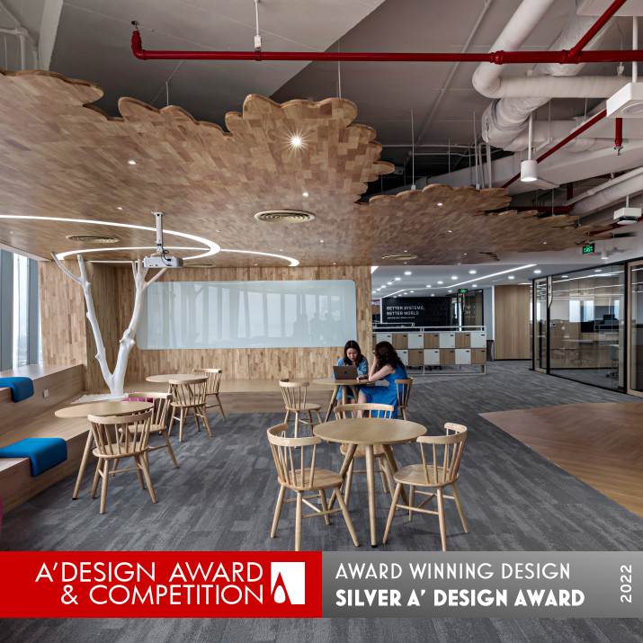 Raksul Viet Nam Office by ADP Architects Silver Interior Space and Exhibition Design Award Winner 2022 
