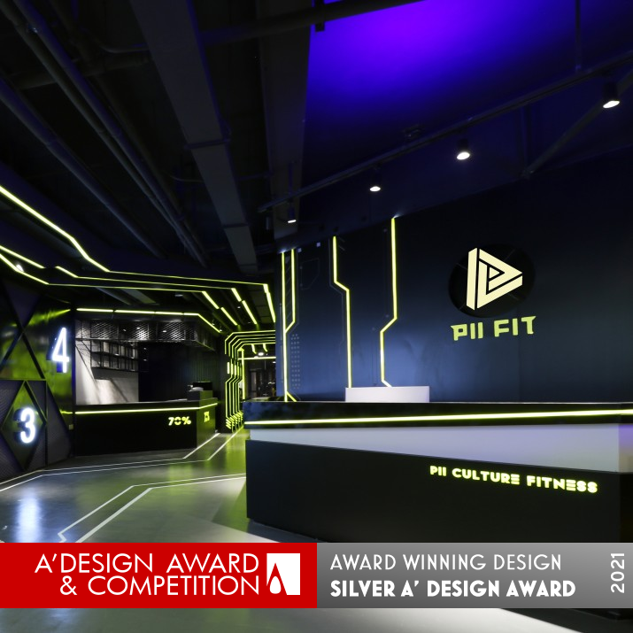 PII Fit Space Design by Yongzhi Yang and Fulong Huang Silver Interior Space and Exhibition Design Award Winner 2021 