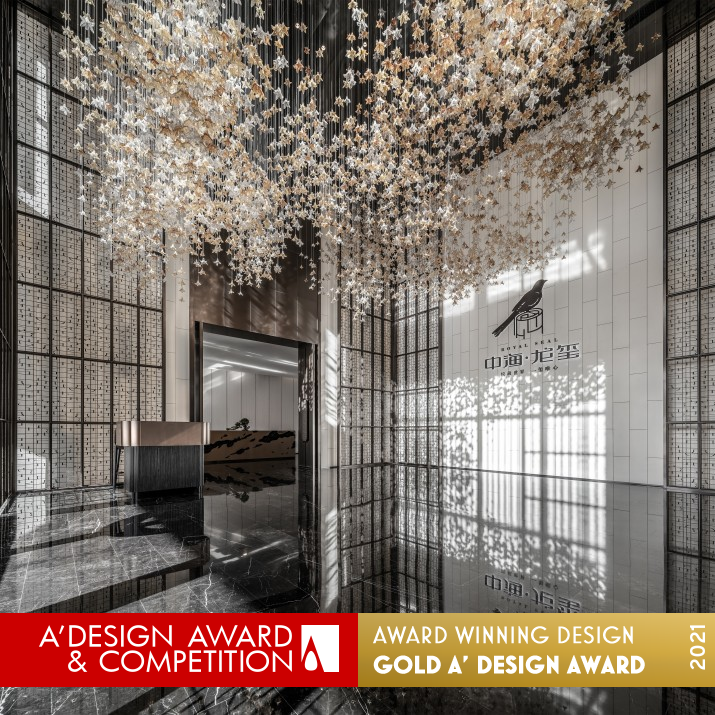 China Overseas Land Changchun Sales Center by Houfu Chen Golden Interior Space and Exhibition Design Award Winner 2021 