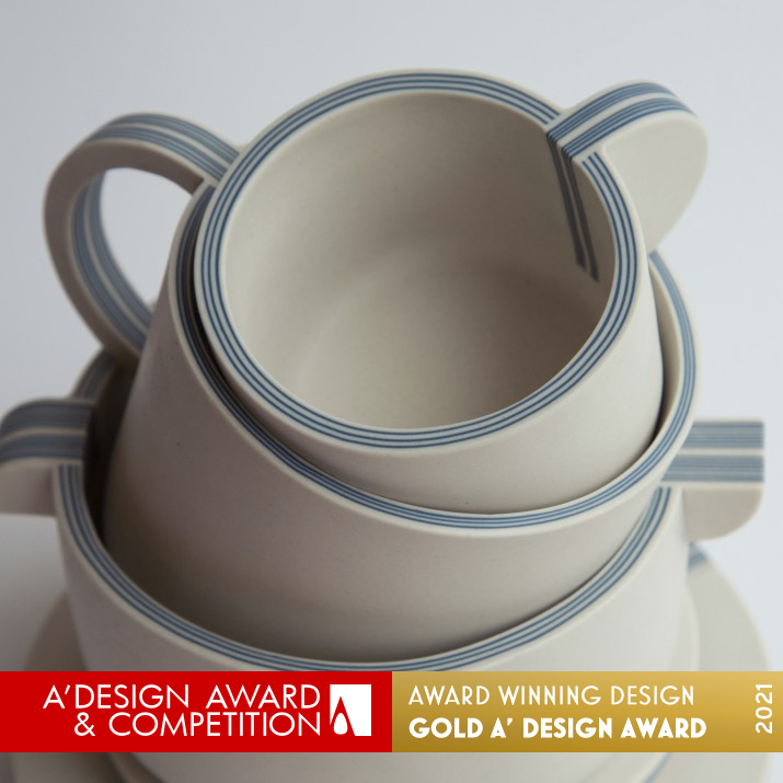 Plycelain Tableware Collection  by Yuting Chang Golden Bakeware, Tableware, Drinkware and Cookware Design Award Winner 2021 