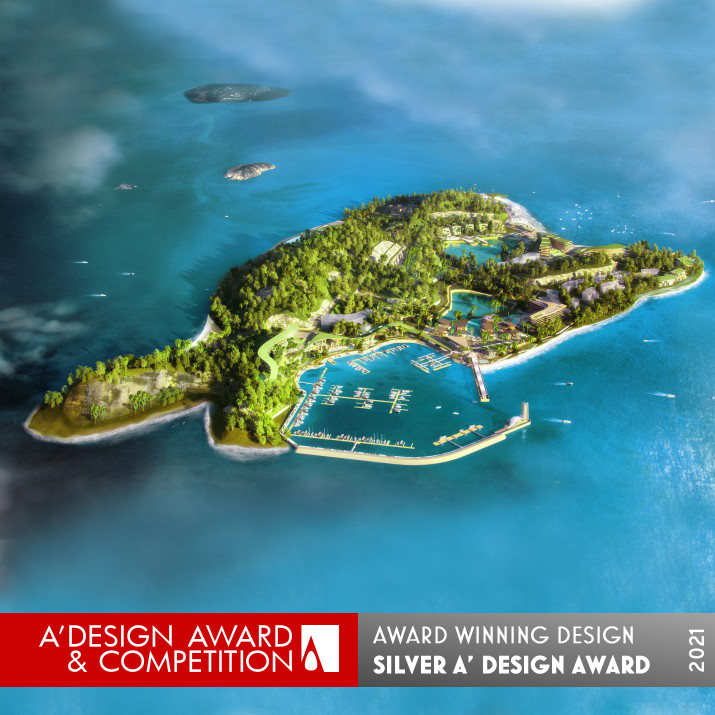 Sanjiao Eco Island Resort Masterplanning by NDA Group Silver Urban Planning and Urban Design Award Winner 2021 