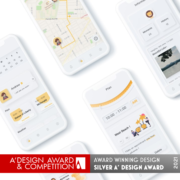 Together Better Mobile Application by Zhongnan Huang Silver Interface, Interaction and User Experience Design Award Winner 2021 