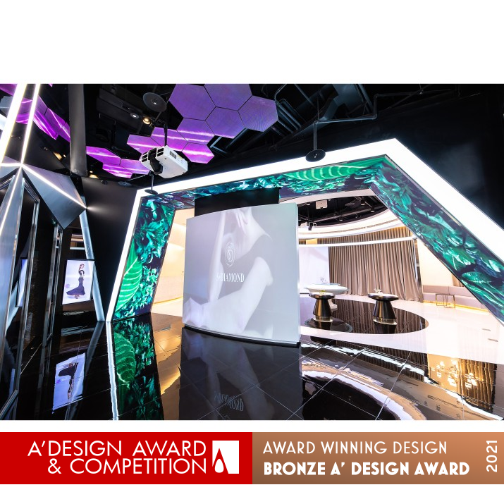 Light Chasing Commercial Space by Yue Han Li Bronze Interior Space and Exhibition Design Award Winner 2021 