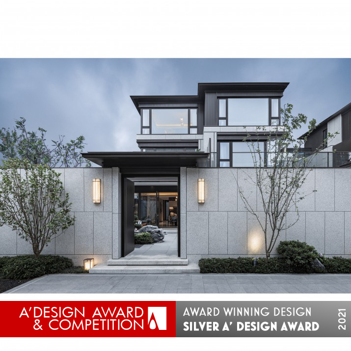 Dowell DoThink Chinoiserie Mansion by GTD Silver Architecture, Building and Structure Design Award Winner 2021 