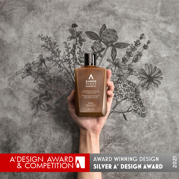 Renata-A Shampoo by Hsiao Che Hou Silver Packaging Design Award Winner 2021 