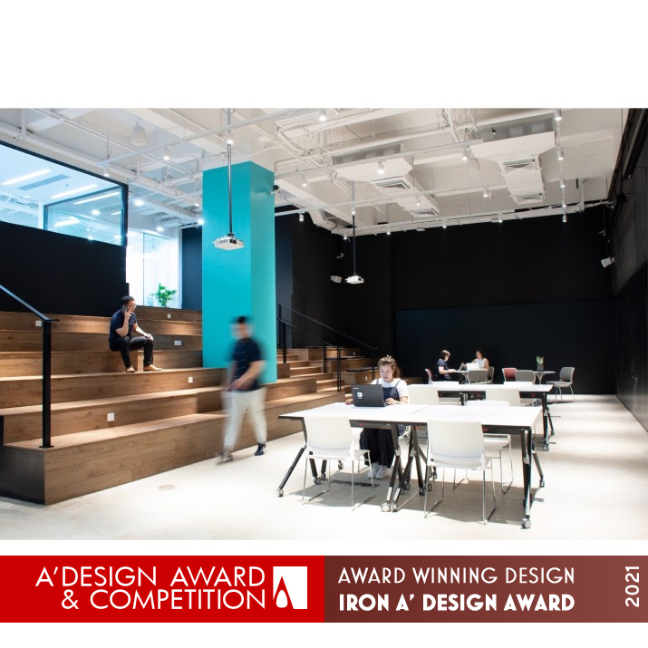 theDesk UC Strand 50 Bridge 8 Coworking  by Cocoon Architecture Ltd. Iron Interior Space and Exhibition Design Award Winner 2021 