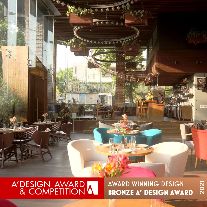 Captain Lounge Hospitality and Restaurant by ZarrinMoayery Studio Bronze Interior Space and Exhibition Design Award Winner 2021 