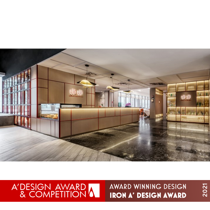 YangYang Chinese Restaurant by Helen Huang and Fanyu Meng Iron Interior Space and Exhibition Design Award Winner 2021 