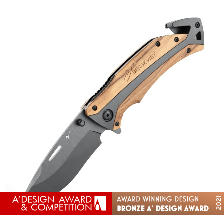 K29 Folding Knife by Ridzert Ingenegeren Bronze Hardware, Power and Hand Tools Design Award Winner 2021 