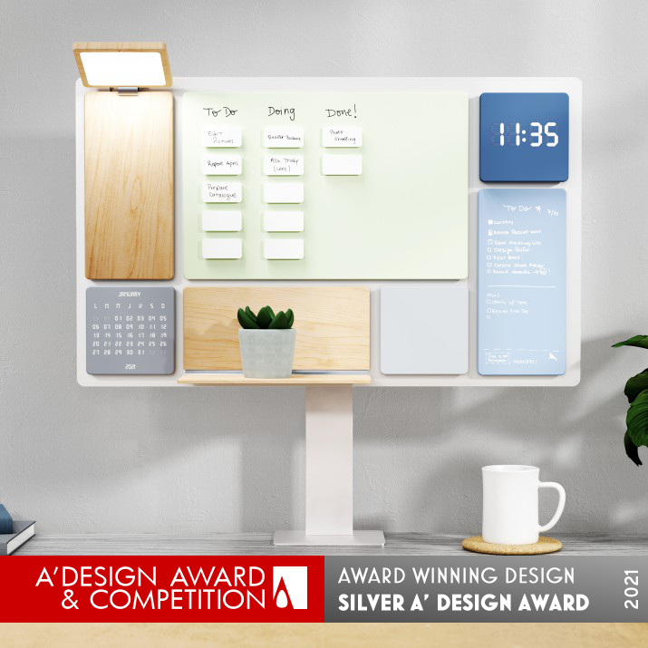 Balance Desk and Work Manager by Hernan Gregorio and Julia Stabio Silver Office Furniture Design Award Winner 2021 