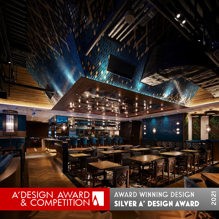 La Coquina Cerveceria Restaurant by Aiji Inoue Silver Interior Space and Exhibition Design Award Winner 2021 