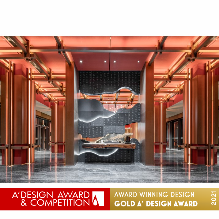 Zhenlong Mansion Sales Office by YLH Design Golden Interior Space and Exhibition Design Award Winner 2021 