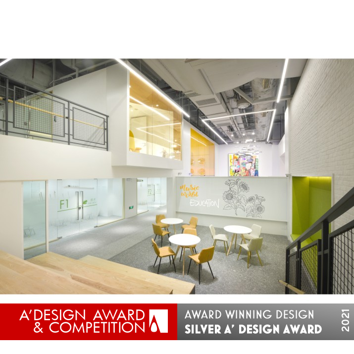 Sunflower  Art Education Center by Pan Mok Silver Interior Space and Exhibition Design Award Winner 2021 