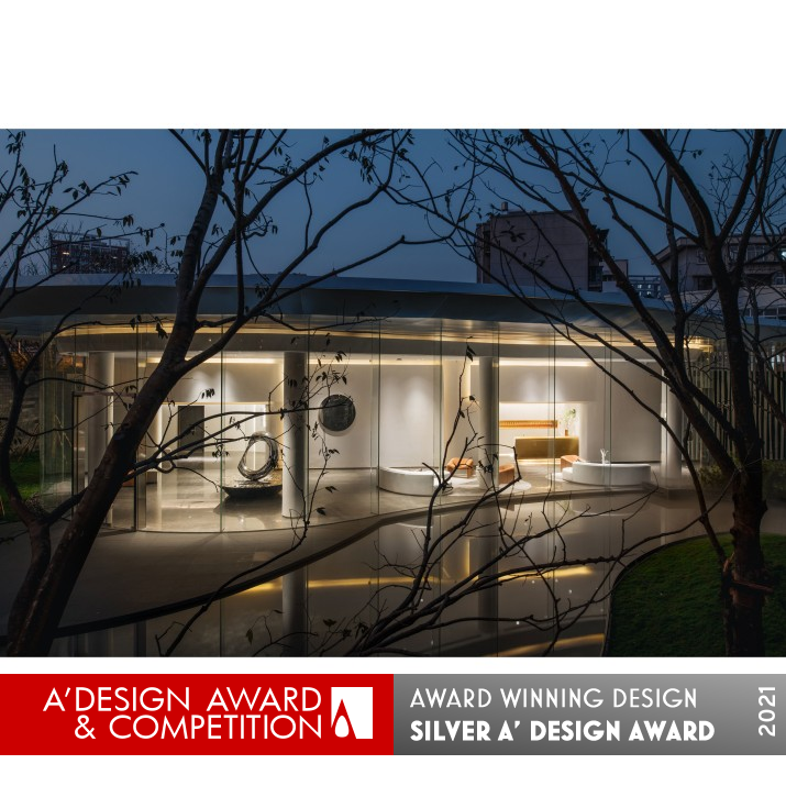 Noble Status Sales Center for Real Estate by YHDQ Design Silver Interior Space and Exhibition Design Award Winner 2021 