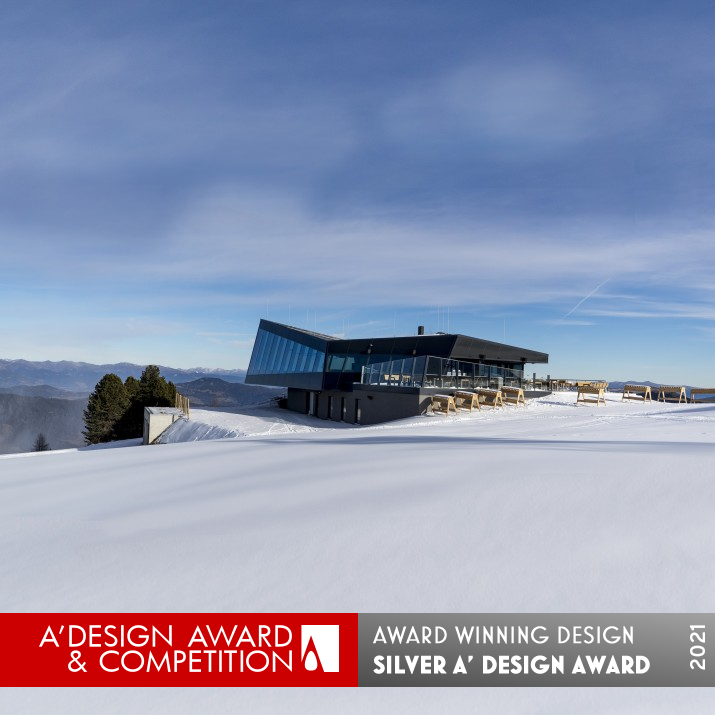 The Eagle Mountain Top Restaurant by Bernhard Viereck Silver Architecture, Building and Structure Design Award Winner 2021 