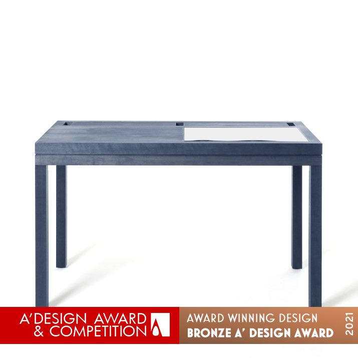 Consentable WT Ao PC Work Desk by Takusei Kajitani Bronze Furniture Design Award Winner 2021 
