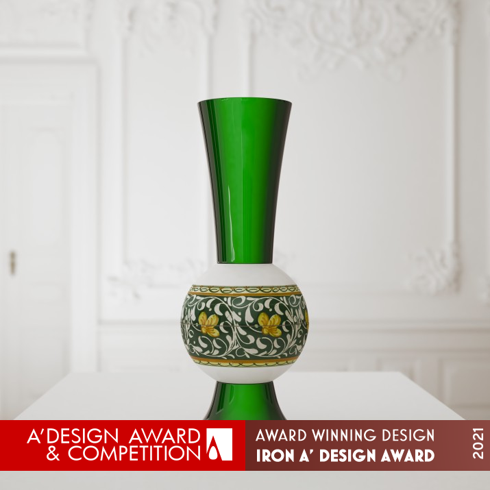 Castelli di Ceramica Multifunctional Pot by Andrea Cingoli Iron Fine Arts and Art Installation Design Award Winner 2021 