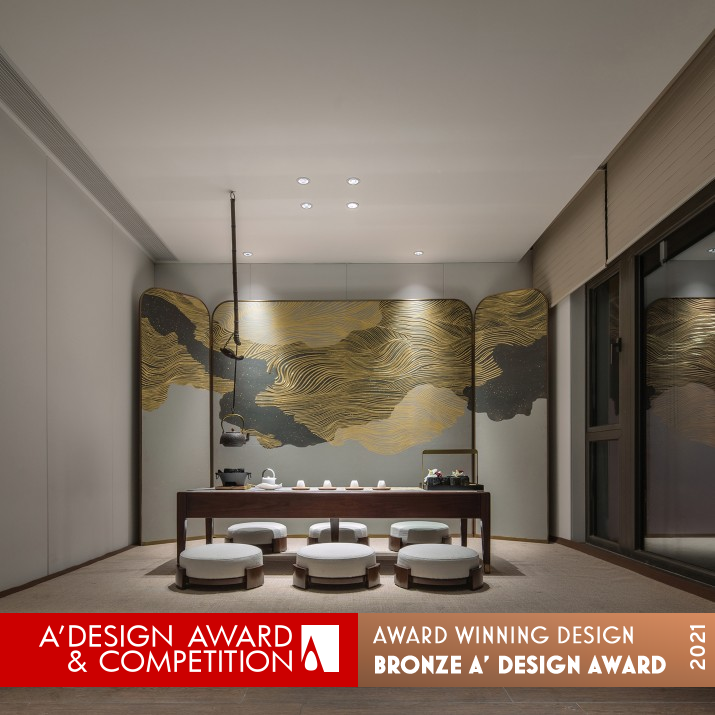 Agile Qingshuiwan Villa by Percept Design Bronze Interior Space and Exhibition Design Award Winner 2021 