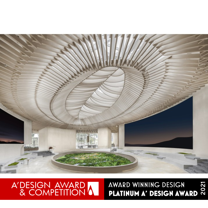 Puer Community Real Estate Sales Center by Qingtao Ji Platinum Interior Space and Exhibition Design Award Winner 2021 