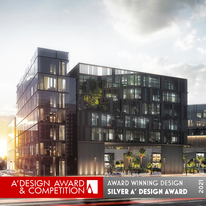 Next Hub Mixed Use by Ahmed Habib Silver Architecture, Building and Structure Design Award Winner 2021 