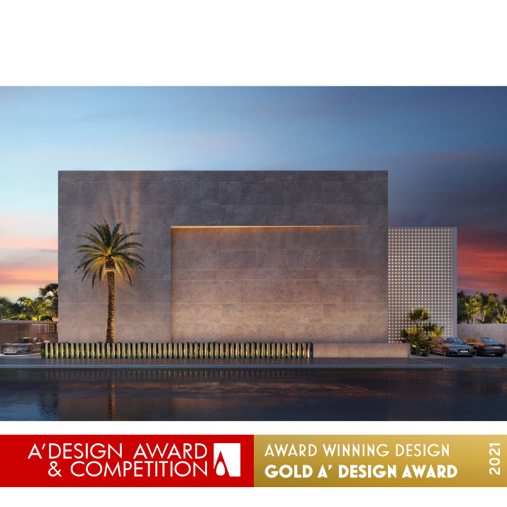 Monolithic House Private Villa by Ahmed Habib Golden Architecture, Building and Structure Design Award Winner 2021 