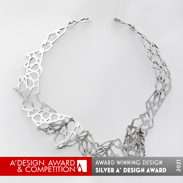 Rhapsody Necklace  by Arash Raad Silver Jewelry Design Award Winner 2021 