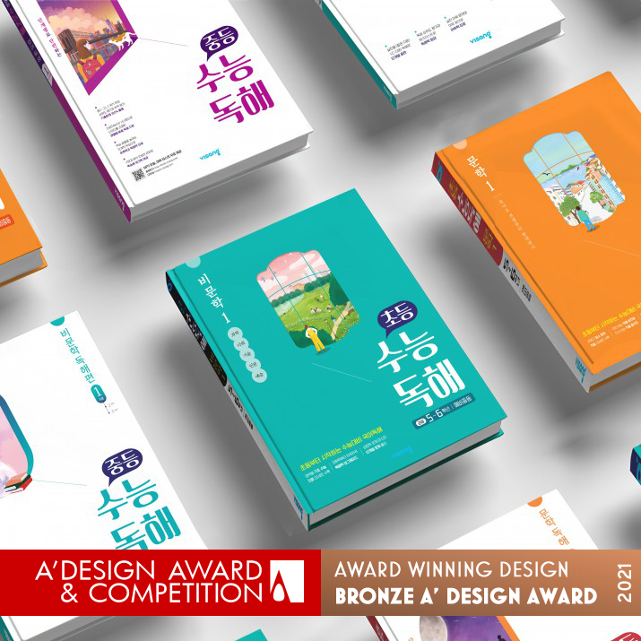 SuNeungDokHae Reading Solutions Brand by Jaehun Kim Bronze Graphics, Illustration and Visual Communication Design Award Winner 2021 