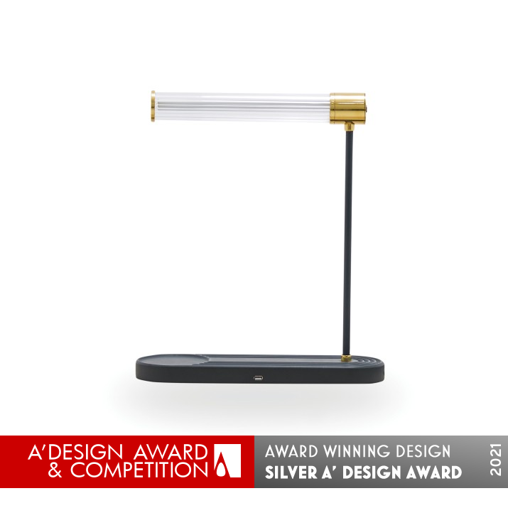 Astoria Table Lamp by Enza Home Design Team Silver Lighting Products and Fixtures Design Award Winner 2021 