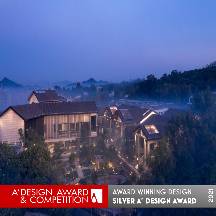 Villafound Jades Manor Resort Hotel by Nie Jian Ping and Zhang Jian Silver Architecture, Building and Structure Design Award Winner 2021 