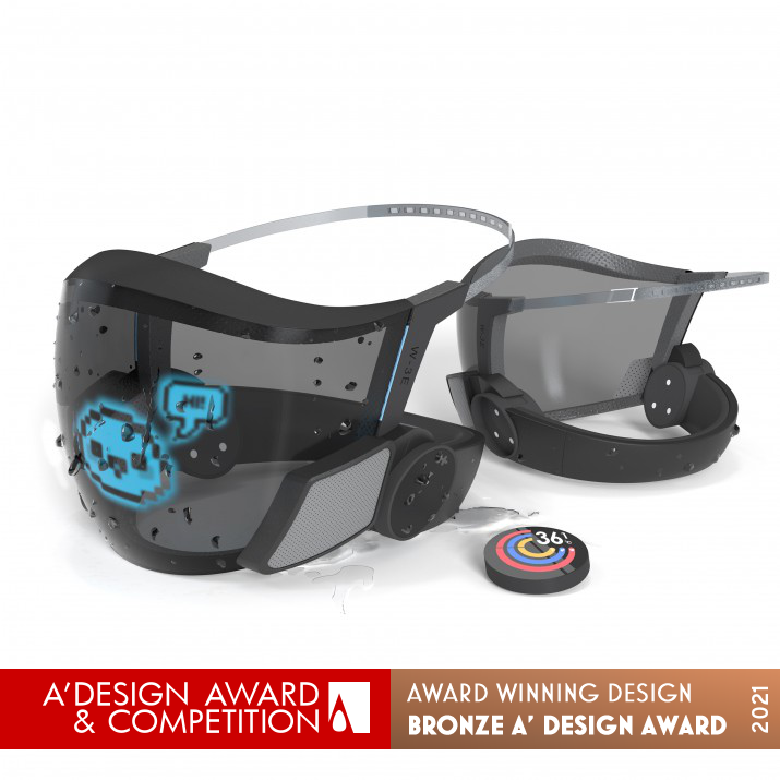 W-3E Mask Expressive Emotion by Shengtao Ma Bronze Futuristic Design Award Winner 2021 