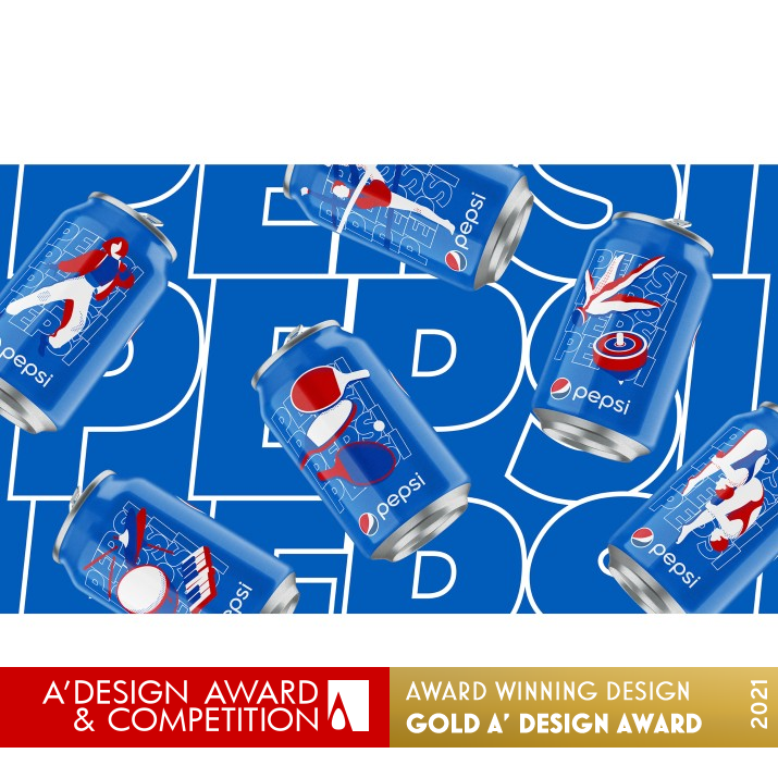 Pepsi For The Love Of It Campaign  by PepsiCo Design and Innovation Golden Advertising, Marketing and Communication Design Award Winner 2021 