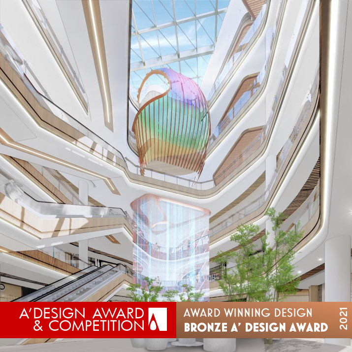 Beijing Huafa Mall Shopping by Zhuhai Huafa Properties Co., Ltd. Bronze Interior Space and Exhibition Design Award Winner 2021 