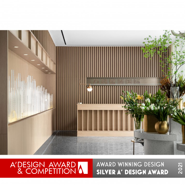 Vanke Golden Mile Sales Office by Ping Zhou Silver Interior Space and Exhibition Design Award Winner 2021 