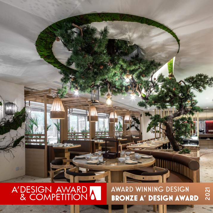 Dabpa-Shatin Restaurant by Minus Workshop Bronze Interior Space and Exhibition Design Award Winner 2021 