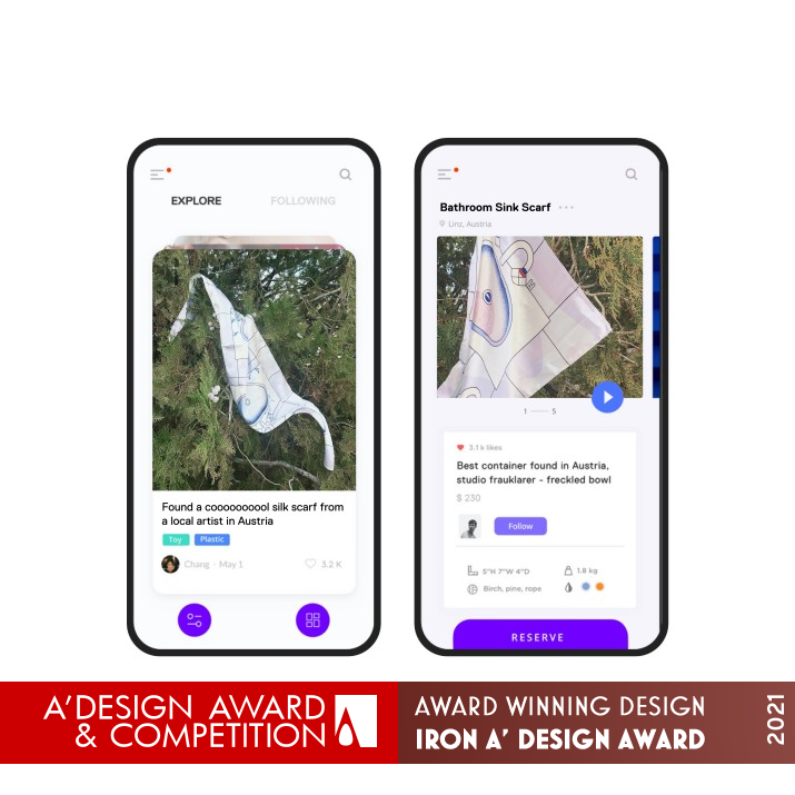 Lone Mobile App by Xi He Iron Mobile Technologies, Applications and Software Design Award Winner 2021 