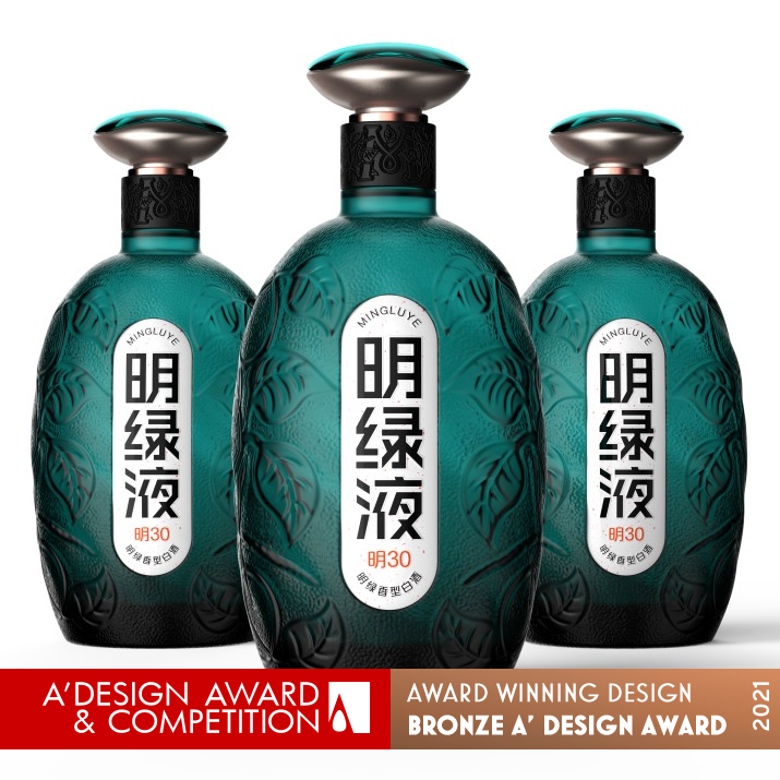 Mingluye Alcoholic Beverage Packaging by Wen Liu, Bo Zheng and Weijie Kang Bronze Packaging Design Award Winner 2021 