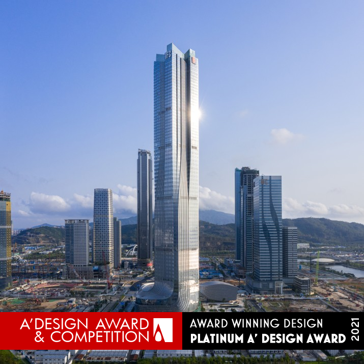 Hengqin International Financial Center Office by Aedas Platinum Architecture, Building and Structure Design Award Winner 2021 