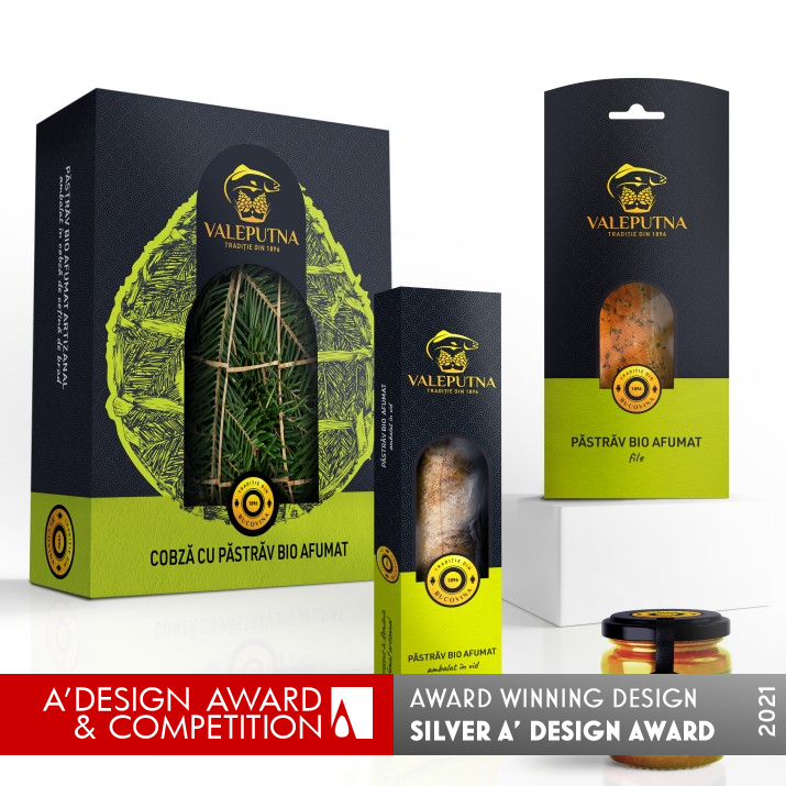 Smoked Trout Packaging by Armeanu Creative Studio Silver Packaging Design Award Winner 2021 