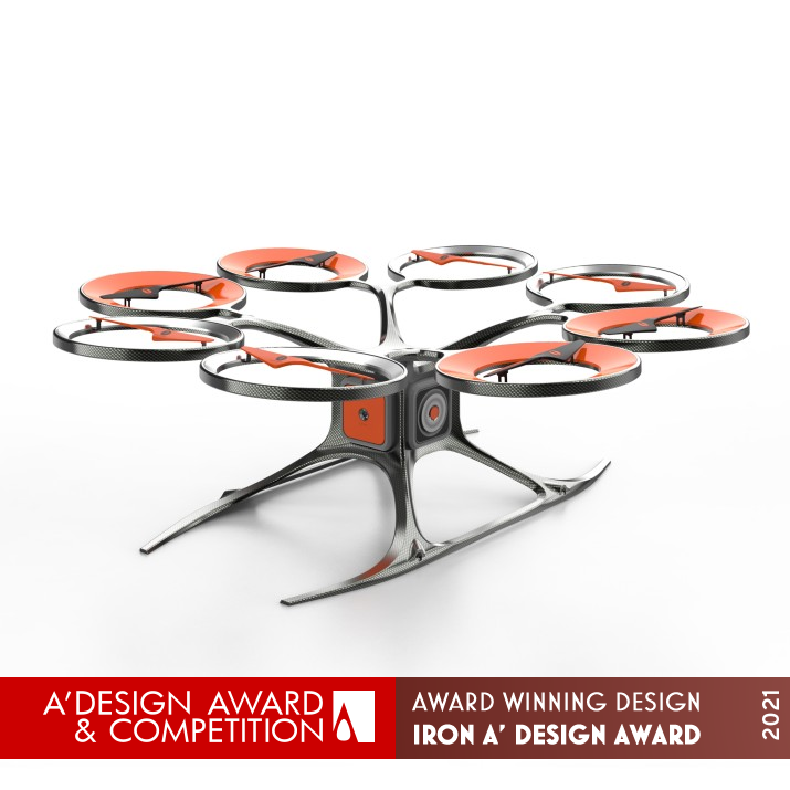 Scarecrow Plant Protection Drone by Guangpeng Yue Iron Agricultural Tools, Farming Equipment and Machinery Design Award Winner 2021 