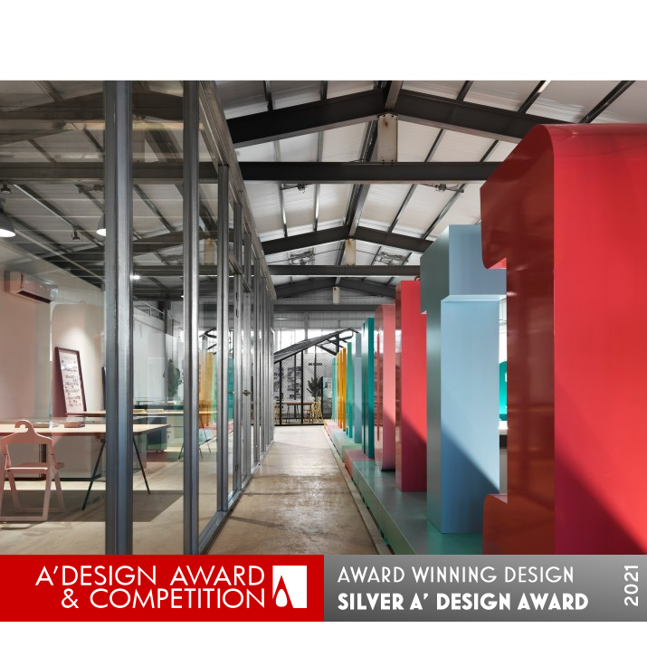 Sharing Art Office by Fu Chu Hsu Silver Interior Space and Exhibition Design Award Winner 2021 