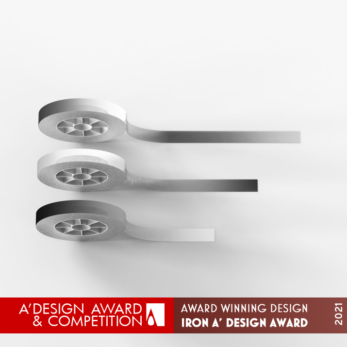 Gradient Ramp Tape by Xizi Wang Iron Art and Stationery Supplies Design Award Winner 2021 