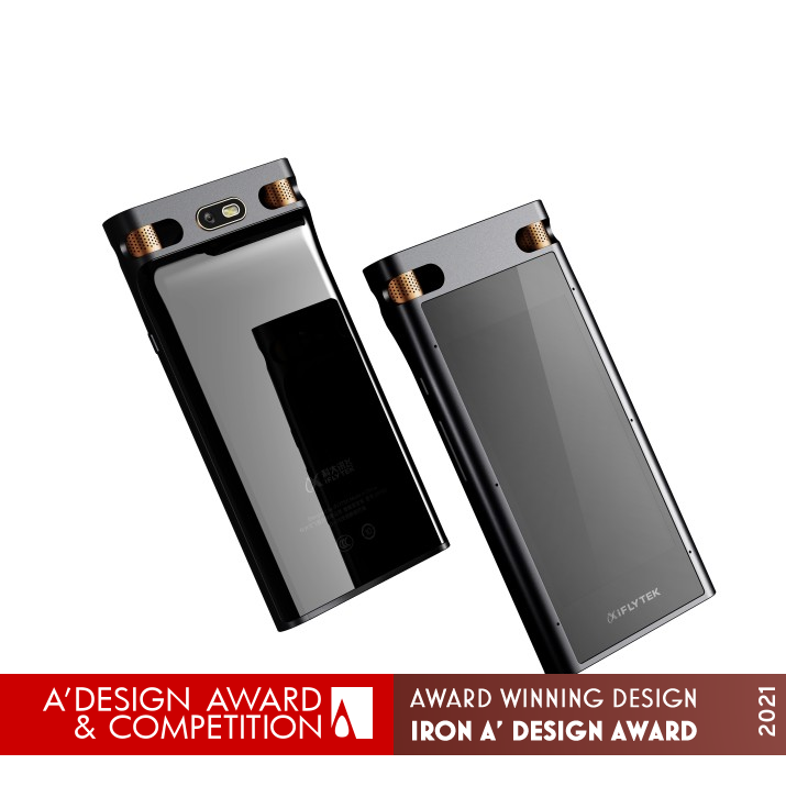 iFlytek SR702 Smart Recorder by AZ Industrial Design Co.,Ltd. Iron Audio and Sound Equipment Design Award Winner 2021 