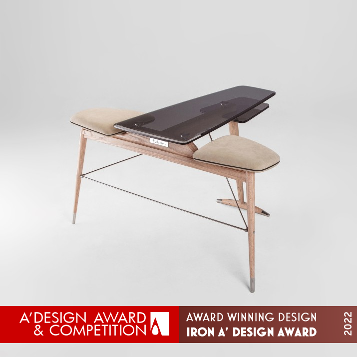 Balestra Multifunctional Table by Nikolay Vladykin Iron Furniture Design Award Winner 2022 