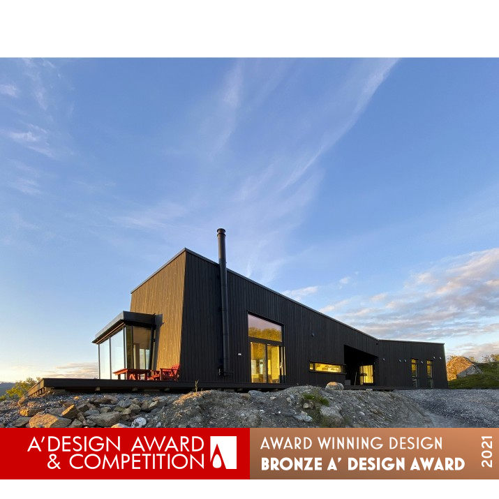 Senja Cabin by Hans-Petter Bjornadal Bronze Architecture, Building and Structure Design Award Winner 2021 