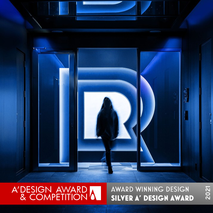 R Gate Emblem Corporate Identity by Riiid Inc. Silver Graphics, Illustration and Visual Communication Design Award Winner 2021 