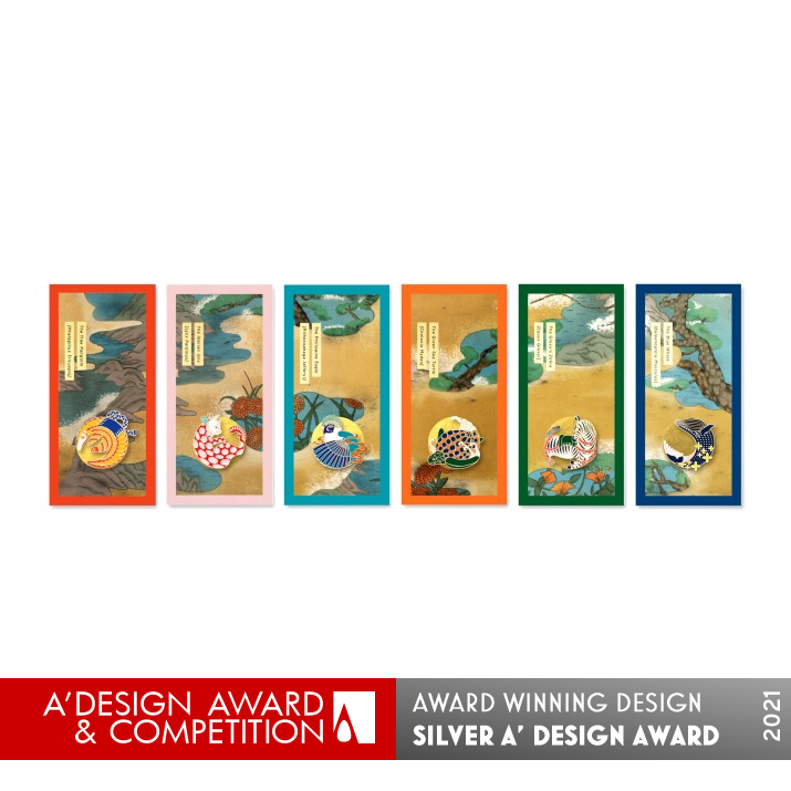 Tomorrow Myth Endangered Animal Pins by LLAB Design Ltd Silver Jewelry Design Award Winner 2021 