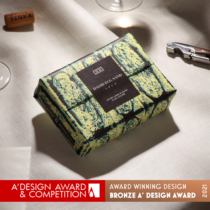 Dashi Egg Sand Packaging by Yuta Takahashi Bronze Packaging Design Award Winner 2021 