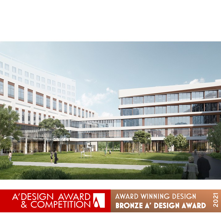 Reconstruction in Pudong Shanghai Hospital by THAD Bronze Architecture, Building and Structure Design Award Winner 2021 