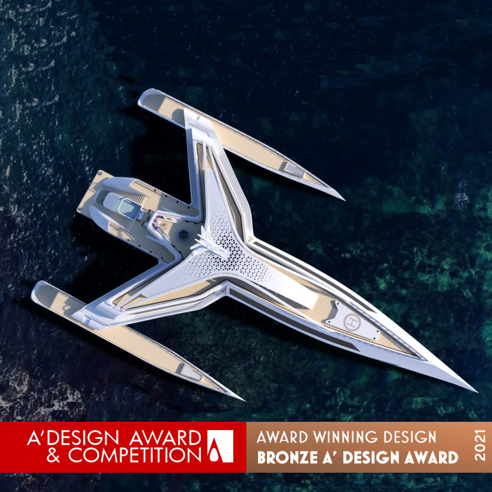 Estrella  Providing a Dynamic Experience by Yeojin Jung Bronze Yacht and Marine Vessels Design Award Winner 2021 