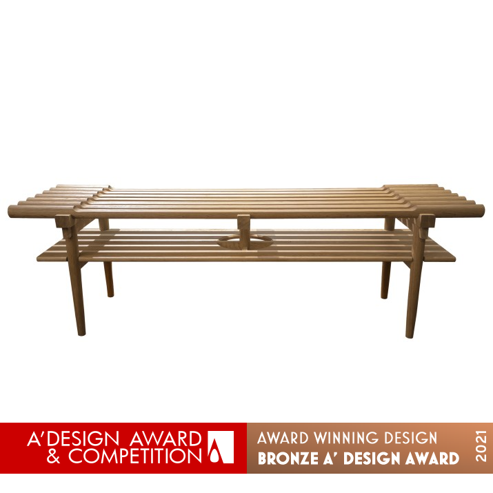 Kawadoko Bench by Shih An Ko Bronze Furniture Design Award Winner 2021 